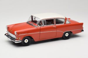 Opel Rekord P1 Rdeč Minichamps 1:18 180043201 Kovina