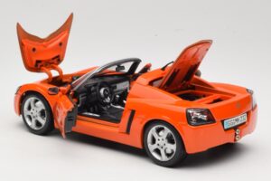 Opel Speedster Oranžen Maisto 1:18 31615 Kovina – slika 5 od 8