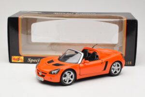 Opel Speedster Oranžen Maisto 1:18 31615 Kovina – slika 8 od 8