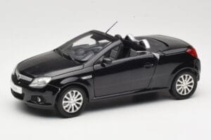 Opel Tigra TwinTop B Črn Norev 1:18 183600 Kovina