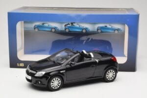 Opel Tigra TwinTop B Črn Norev 1:18 183600 Kovina – slika 8 od 8
