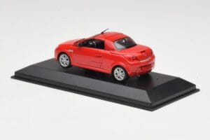 Opel Tigra TwinTop Magma Rdeč Minichamps 1:43 B24910027T Kovina – slika 3 od 4