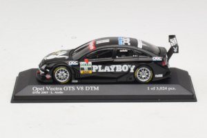 Opel Vectra GTS V8 #11 Playboy L. Aiello DTM 2005 Minichamps 1:43 436054611 Kovina
