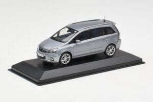 Opel Zafira A OPC Light Blue Metallic Minichamps 1:43 ZAFIRA001 Kovina – slika 2 od 4