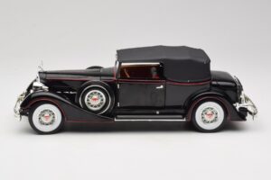 Packard Kabriolet Črna Anson 1:18 30397 Kovina – slika 4 od 8