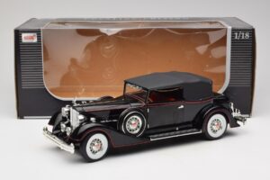 Packard Kabriolet Črna Anson 1:18 30397 Kovina – slika 8 od 8