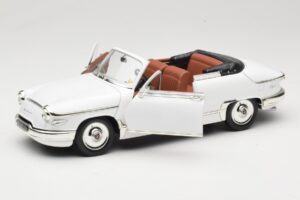 Panhard PL17 Kabriolet Bela Solido 1:18 8174 Kovina – slika 2 od 8