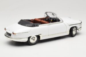 Panhard PL17 Kabriolet Bela Solido 1:18 8174 Kovina – slika 3 od 8