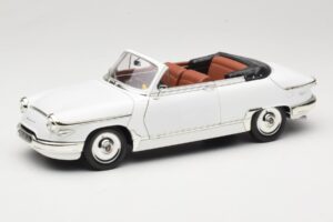 Panhard PL17 Kabriolet Bela Solido 1:18 8174 Kovina