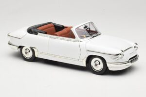 Panhard PL17 Kabriolet Bela Solido 1:18 8174 Kovina – slika 6 od 8