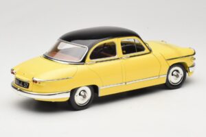 Panhard PL17 Rumena Solido 1:18 8173 Kovina – slika 3 od 8