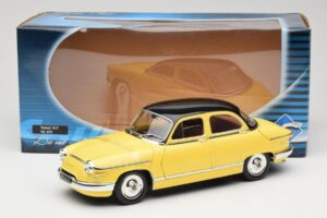 Panhard PL17 Rumena Solido 1:18 8173 Kovina – slika 8 od 8