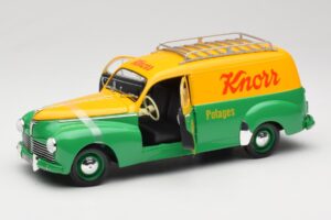 Peugeot 203 Break Tole Knorr Solido 1:18 8426 Kovina – slika 2 od 8