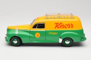 Peugeot 203 Break Tole Knorr Solido 1:18 8426 Kovina – slika 4 od 8