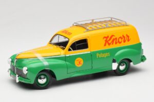 Peugeot 203 Break Tole Knorr Solido 1:18 8426 Kovina