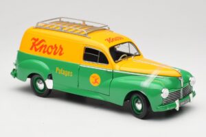 Peugeot 203 Break Tole Knorr Solido 1:18 8426 Kovina – slika 6 od 8