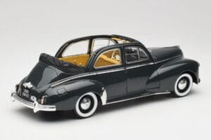 Peugeot 203 Kabriolet Črna Solido 1:18 8156 Kovina – slika 3 od 8