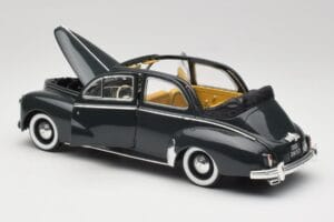Peugeot 203 Kabriolet Črna Solido 1:18 8156 Kovina – slika 5 od 8