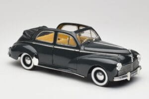 Peugeot 203 Kabriolet Črna Solido 1:18 8156 Kovina – slika 6 od 8