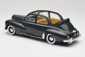 Peugeot 203 Kabriolet Črna Solido 1:18 8156 Kovina – slika 7 od 8