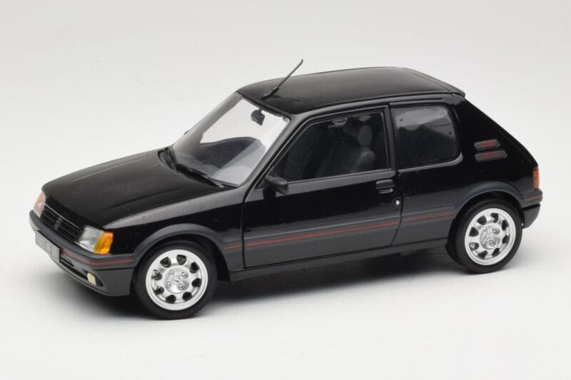 Peugeot 205 GTI 1.9 Črn Norev 1:18 184854 Kovina