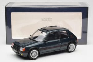 Peugeot 205 GTI 1.9 Magic Sorrento Zelen Norev 1:18 184859 Kovina – slika 8 od 8