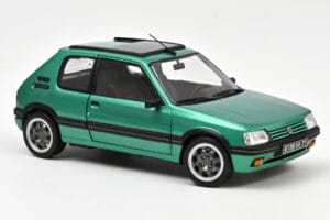 Peugeot 205 GTi Griffe S Strešnim Oknom Zelen Norev 1:18 184847 Kovina