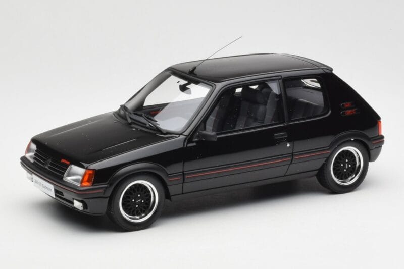 Peugeot 205 GTI Gutmann Črn Otto 1:18 OT796 Smola