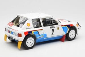 Peugeot 205 T16 #2 A. Vatanen / T. Harryman Rally Monte Carlo 1985 Norev 1:18 184864 Kovina – slika 3 od 8
