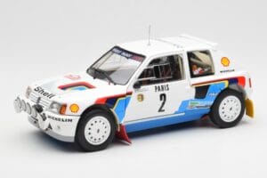 Peugeot 205 T16 #2 A. Vatanen / T. Harryman Rally Monte Carlo 1985 Norev 1:18 184864 Kovina