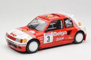 Peugeot 205 T16 #3 B. Darniche / A. Mahe Rally Ypres 1985 IXO 1:18 18RMC135 Kovina