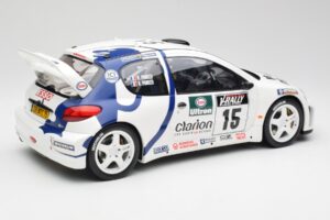 Peugeot 206 WRC G. Panizzi / H. Panizzi Tour de Corse 1999 Otto 1:12 G081 Smola – slika 2 od 6
