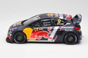 Peugeot 208 WRX #9 S. Loeb World RX of Belgium 2018 Otto 1:18 OT455 Smola – slika 3 od 6