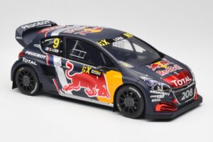 Peugeot 208 WRX #9 S. Loeb World RX of Belgium 2018 Otto 1:18 OT455 Smola – slika 4 od 6