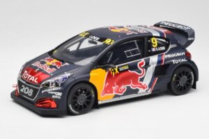 Peugeot 208 WRX #9 S. Loeb World RX of Belgium 2018 Otto 1:18 OT455 Smola
