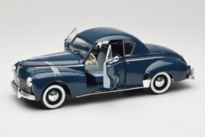 Peugeot 302 Coupe Modra Solido 1:18 8168 Kovina – slika 2 od 8