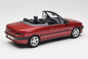 Peugeot 306 Kabriolet Rdeča Otto 1:18 OT042 Smola – slika 2 od 6