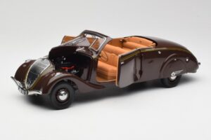 Peugeot 402 Eclipse Čokolada Norev 1:18 184873 Kovina – slika 2 od 12