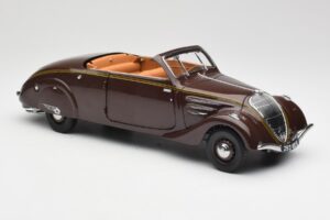Peugeot 402 Eclipse Čokolada Norev 1:18 184873 Kovina – slika 11 od 12