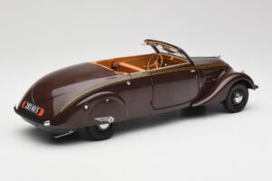 Peugeot 402 Eclipse Čokolada Norev 1:18 184873 Kovina – slika 3 od 12
