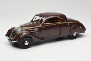 Peugeot 402 Eclipse Čokolada Norev 1:18 184873 Kovina – slika 4 od 12