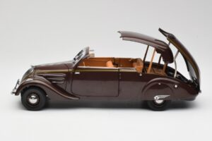 Peugeot 402 Eclipse Čokolada Norev 1:18 184873 Kovina – slika 6 od 12
