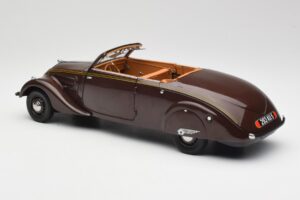 Peugeot 402 Eclipse Čokolada Norev 1:18 184873 Kovina – slika 9 od 12