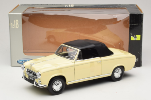 Peugeot 403 Kabriolet Bež Welly 1:18 12551HW Kovina – slika 6 od 6