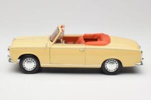 Peugeot 403 Kabriolet Peščeno Rumena Solido 1:18 8165 Kovina – slika 4 od 8