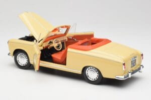 Peugeot 403 Kabriolet Peščeno Rumena Solido 1:18 8165 Kovina – slika 5 od 8
