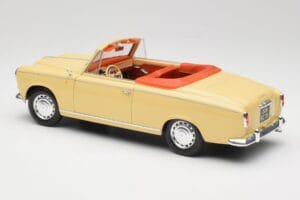 Peugeot 403 Kabriolet Peščeno Rumena Solido 1:18 8165 Kovina – slika 7 od 8