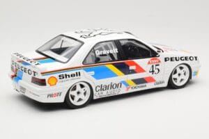 Peugeot 405 Mi16 #45 Team Peugeot Talbot Sport R. Gravett BTCC 1992 Otto 1:18 OT1141 Smola – slika 2 od 6