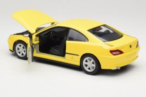 Peugeot 406 Coupe Rumena Gate 1:18 01022 Kovina – slika 5 od 8