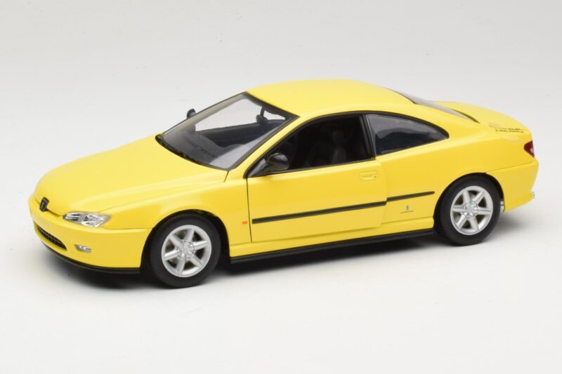 Peugeot 406 Coupe Rumena Gate 1:18 01022 Kovina